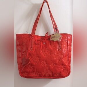 Princess Vera Wang Red Tote Bag